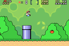 Super Mario Advance 2 - Super Mario World Screenshot 1